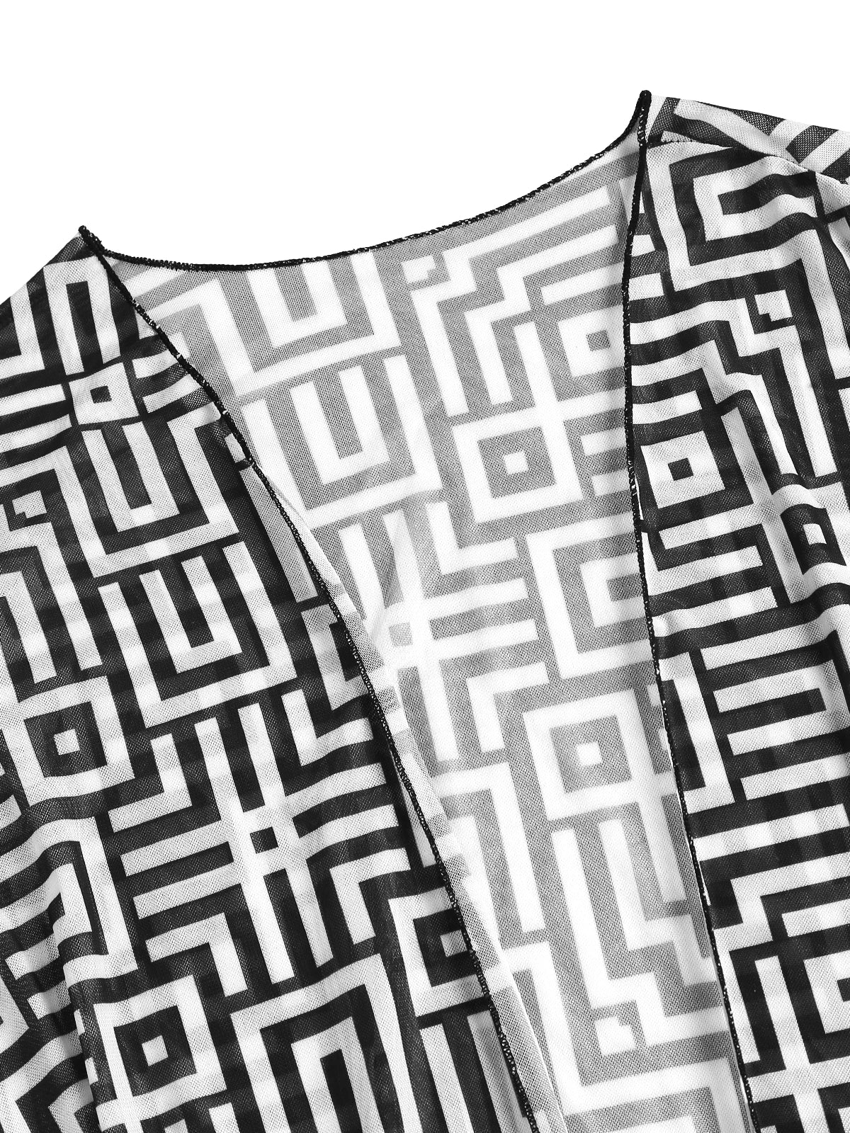 Karina Summer Geometric Print Three Piece Sets