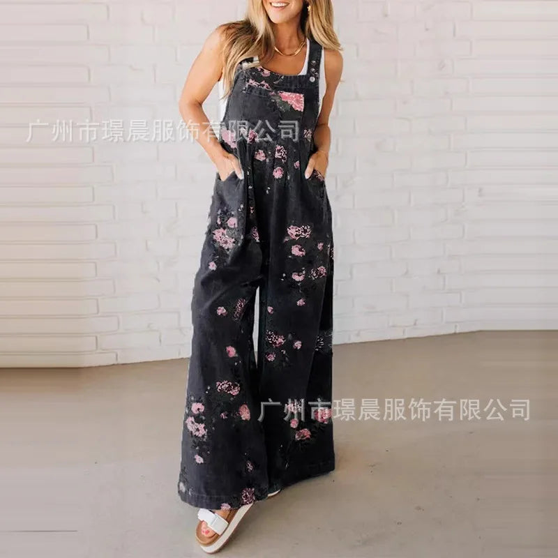 Jumpsuit Dungarees Women's Summe Casual Minimalist Niche Luxurious