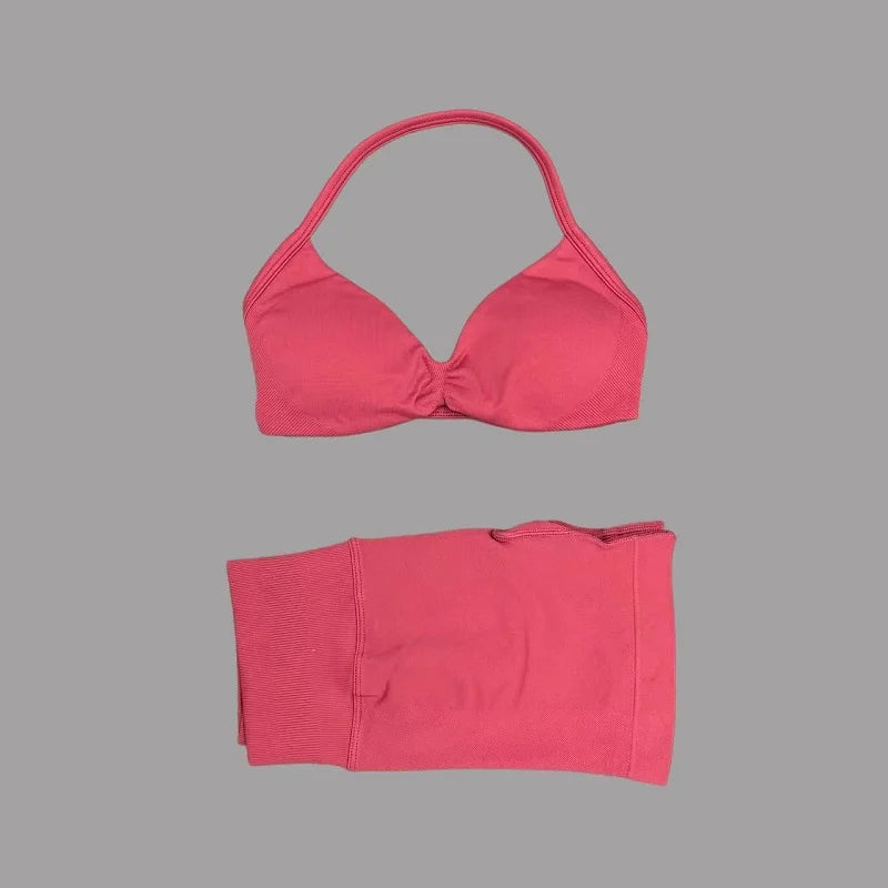 Dylan Sports Strappy Seamless Two Piece Sets