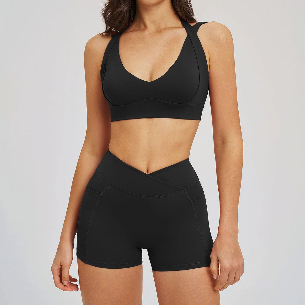 Priscila Tracksuits Gym Clothes Fitness Teo Piece Sets