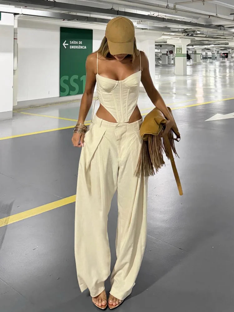 Paola Spring Casual Women Outfit Two Piece Sets