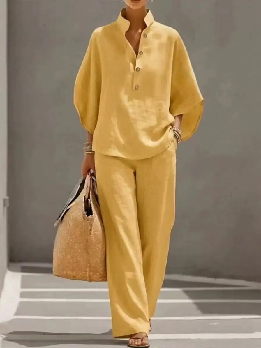 Gabi Ladies' Lazy and Relaxed Feel Two Piece Sets