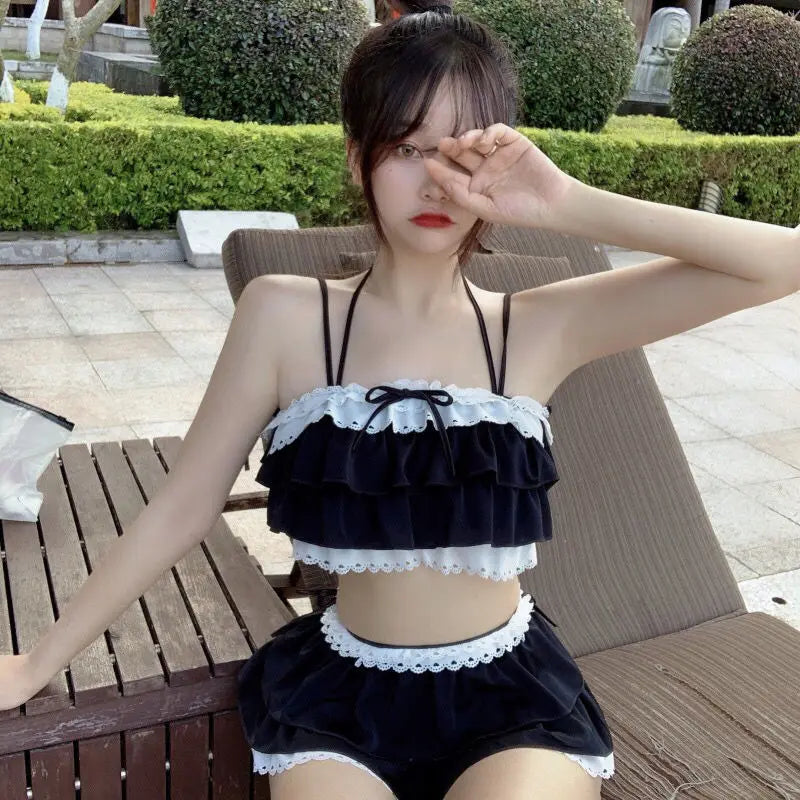 Francis Kawaii Girlish Design Tender Two Piec Sets
