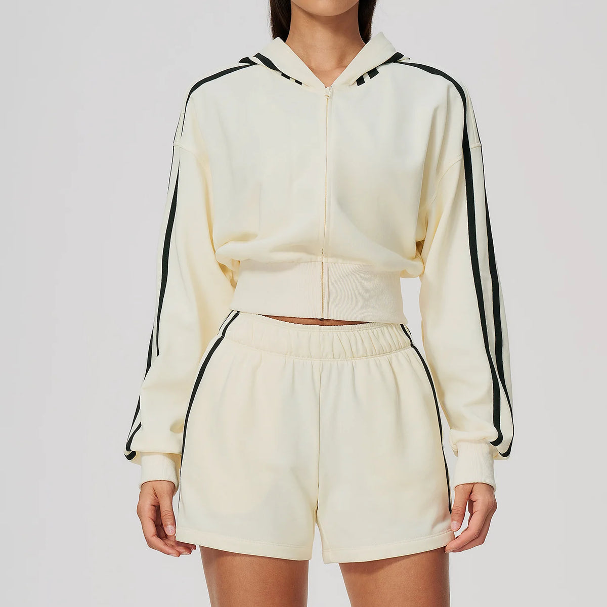 Gabriela Outfit Long Sleeved Sportswear Two Piece Sets