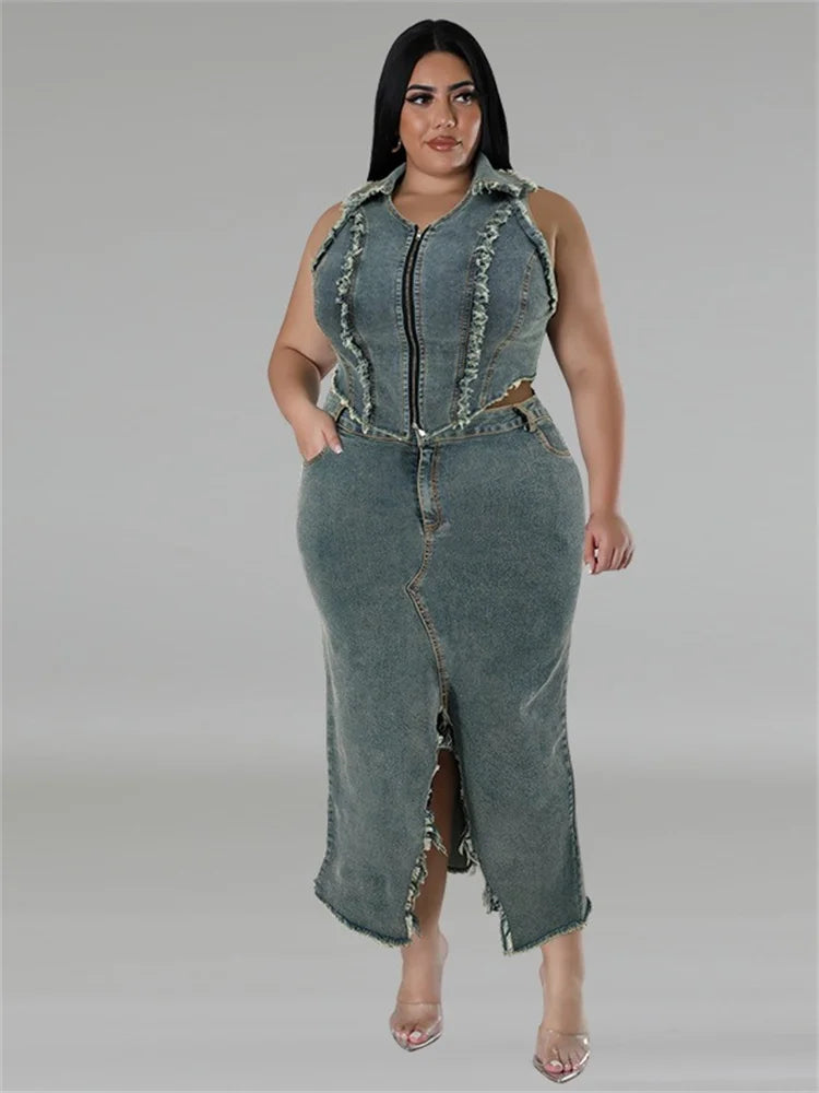 Yubelkis Plus Size Casual Set Two Piece Sets