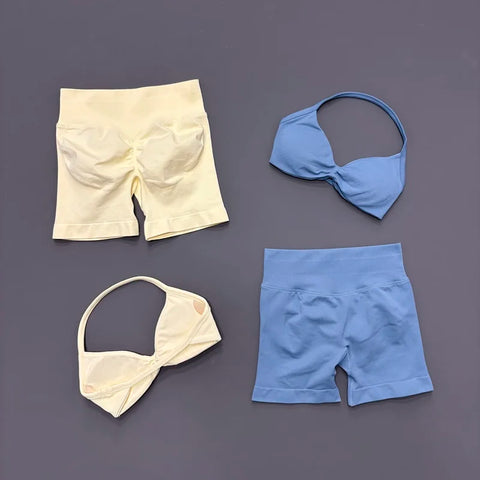 Dylan Sports Strappy Seamless Two Piece Sets