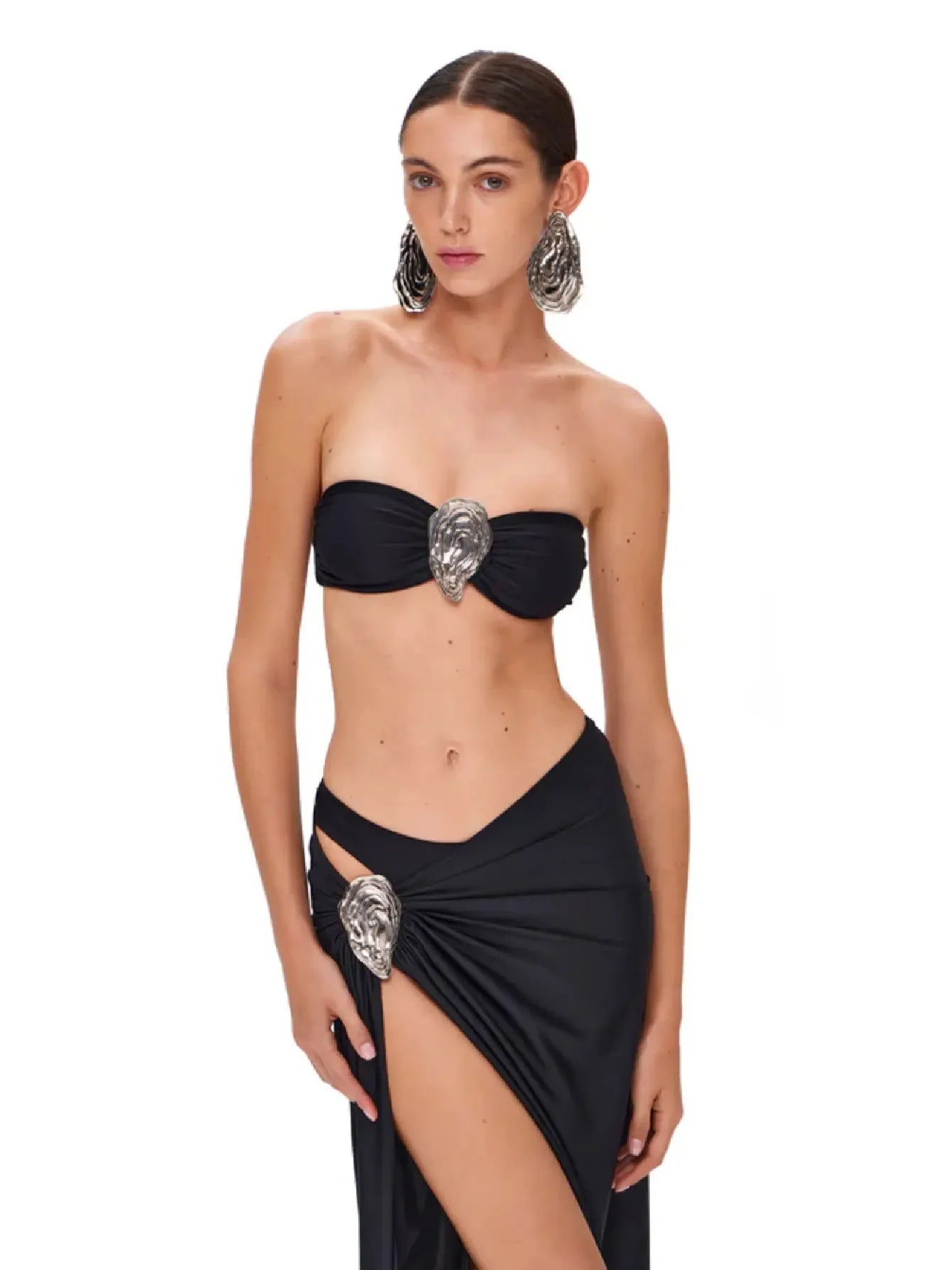 Cutchoque Off Shoulder Bikini Trend Swimwear Lady Holiday Bath Set