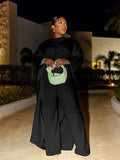 America Women Plus Size Elegant Two Piece Sets