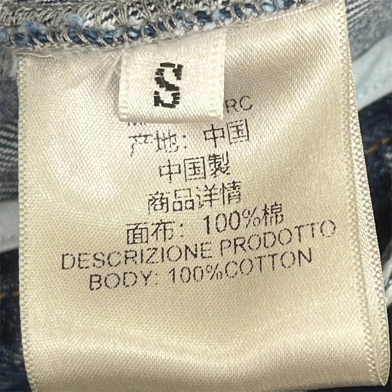 Women's jeans New retro washed women's pants for summer 2025 straight leg pants