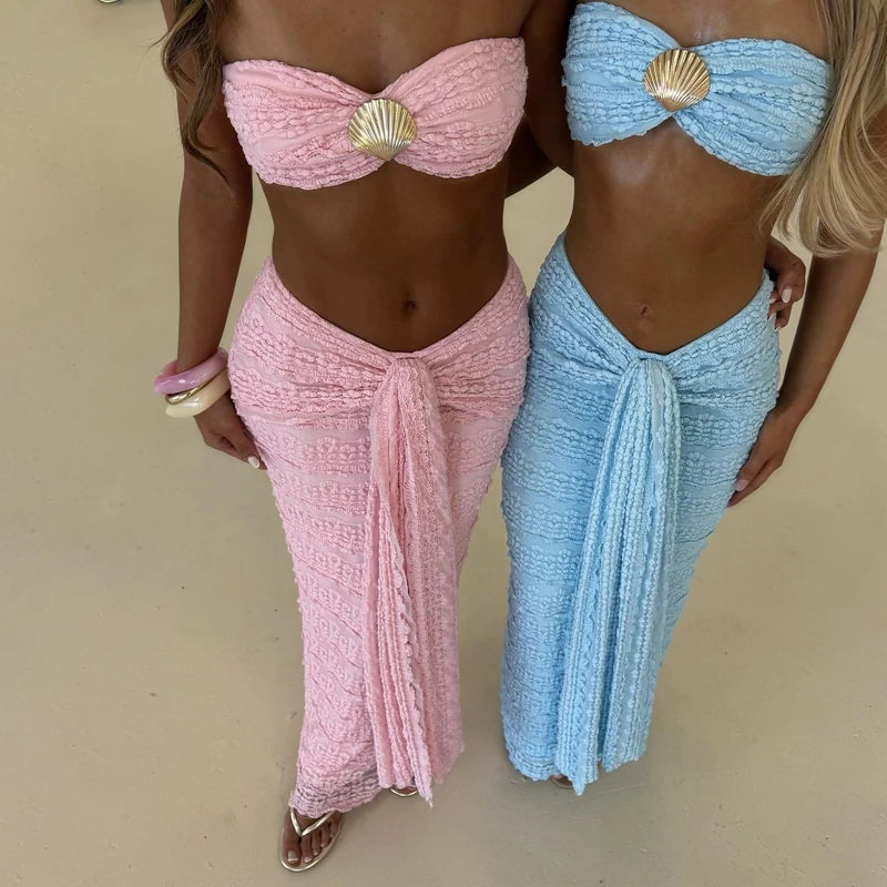 Paola Sexy Club Party Beach Clothes Two Piece Sets