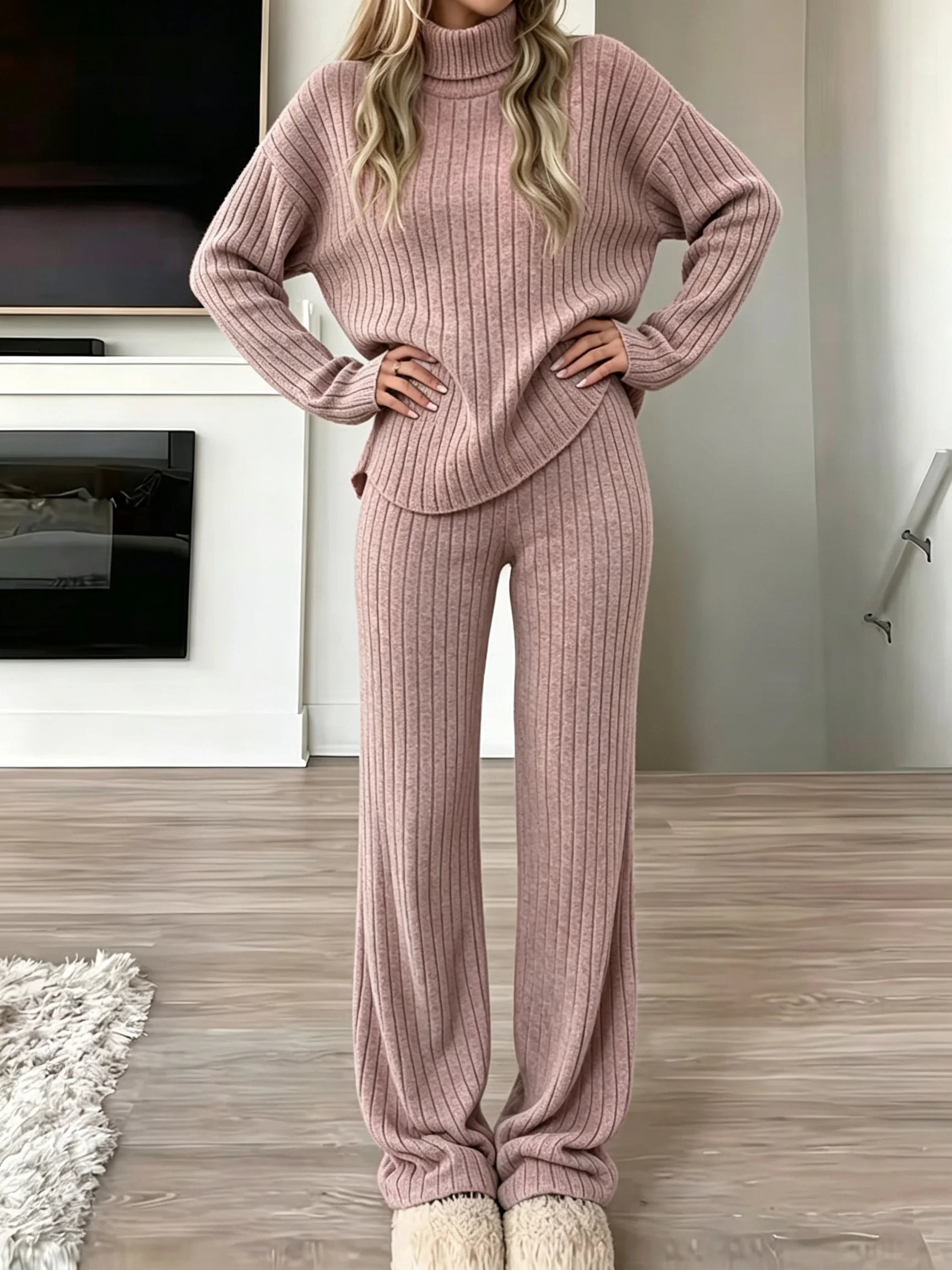 Rocio Casual Loungewear For Daily Two Piece Sets