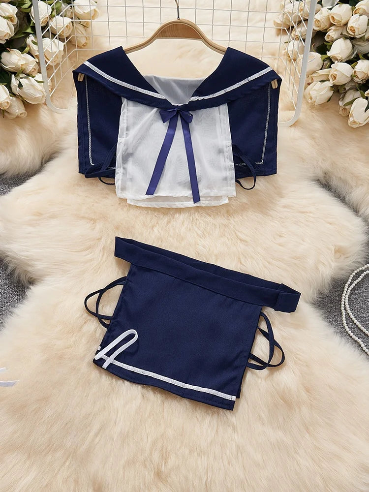 Emily Sleeveless Slim Backless Hallow Two Piece Sets