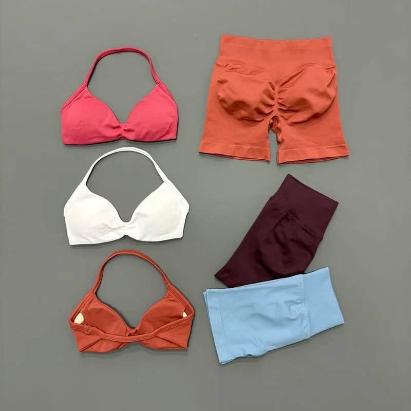 Dylan Sports Strappy Seamless Two Piece Sets