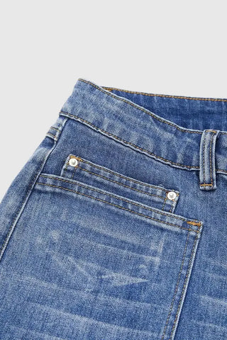 Jeans Denim Pant Women Vintage Wide Leg Long Pants Casual Loose High Waist Straight