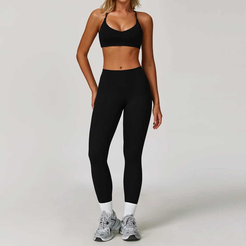 Michelle Sport Outfit For Woman Gym Two Piece Sets