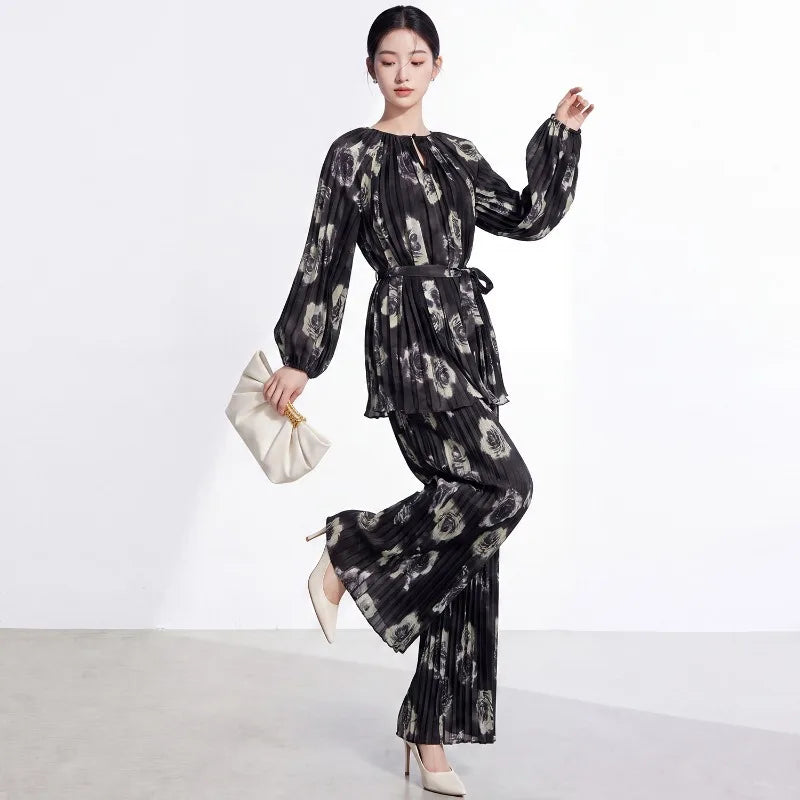 Pamela Outfit High-end Loose Casual Two Piece Sets