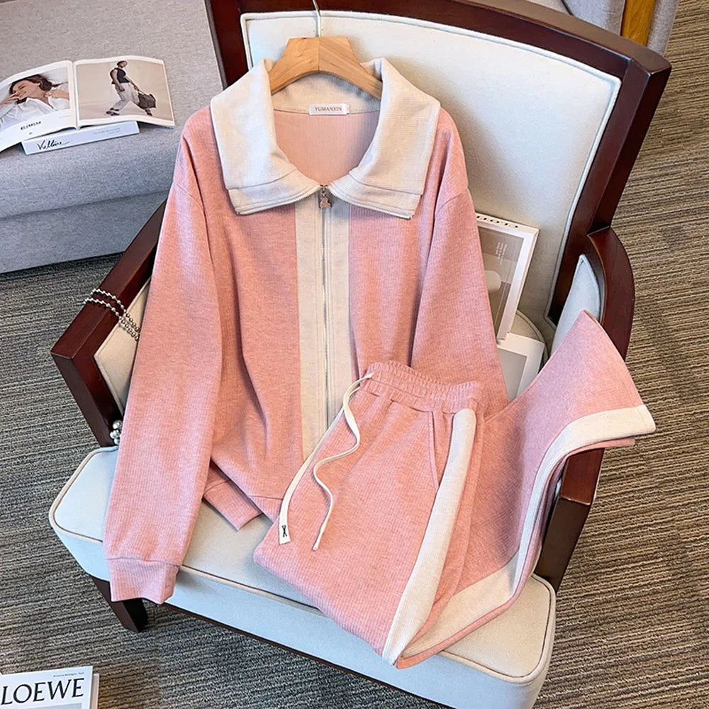 Marta Plus Size Fashion Casual Two Piece Sets
