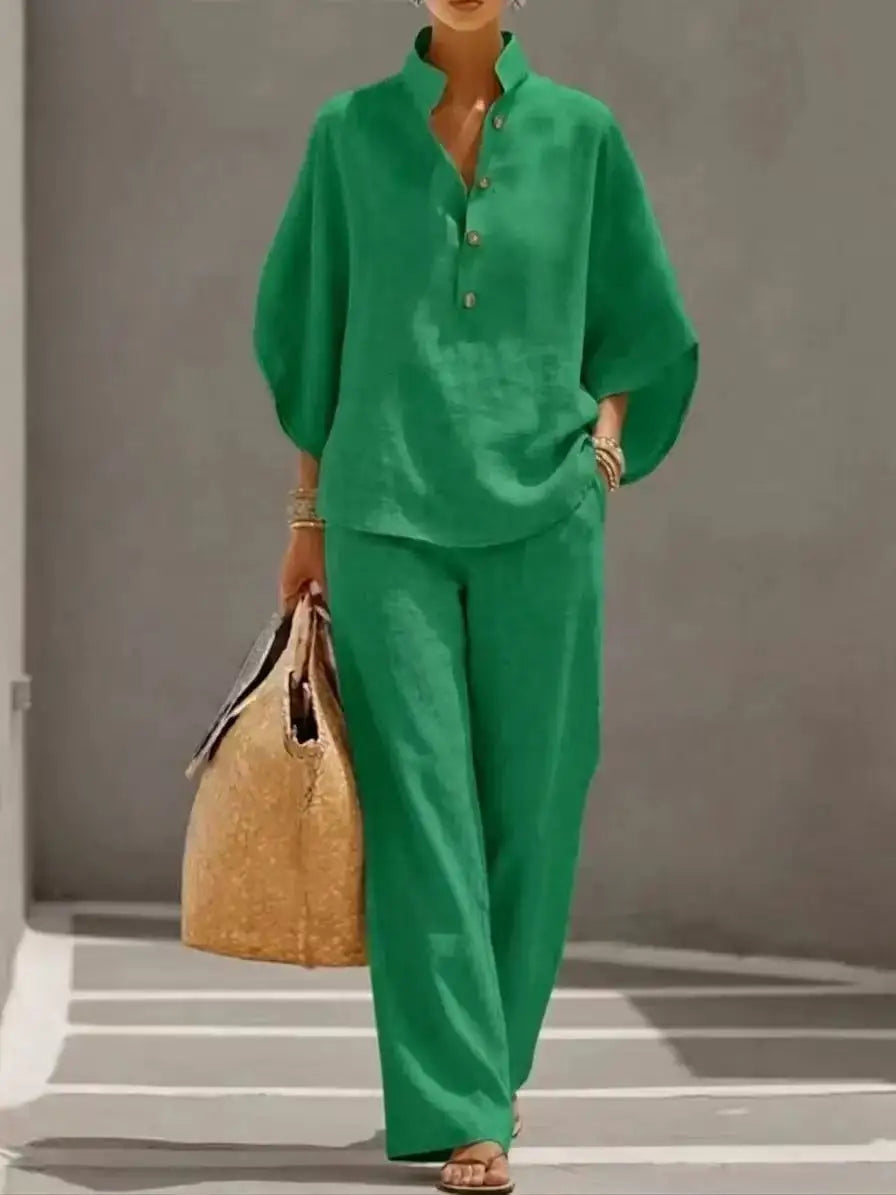 Gabi Ladies' Lazy and Relaxed Feel Two Piece Sets