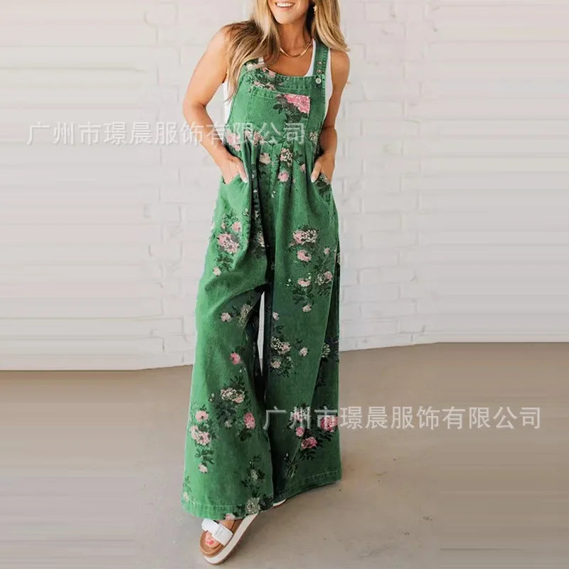 Jumpsuit Dungarees Women's Summe Casual Minimalist Niche Luxurious