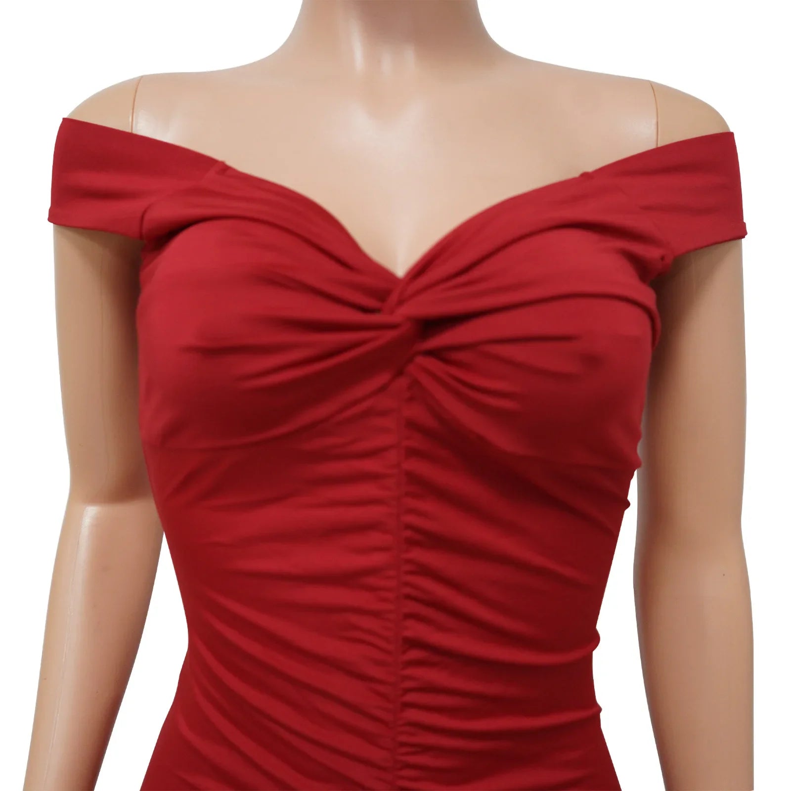 Toronto Banquet V Neck Sexy Satin Split Luxury Trailing Long Dresses