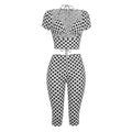 Irina Sexy Polka Dot Summer Two Piece Sets
