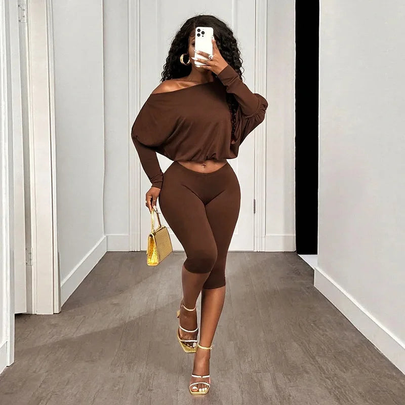 Francely Casual Outwear Comfortable Two Piece Sets