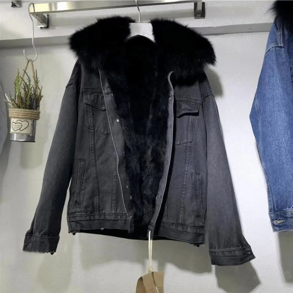 Hazleton Casual Hooded Long-sleeved Fashion Loose Pocket Jacket