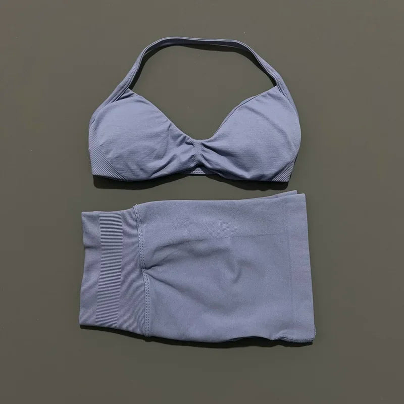 Dylan Sports Strappy Seamless Two Piece Sets