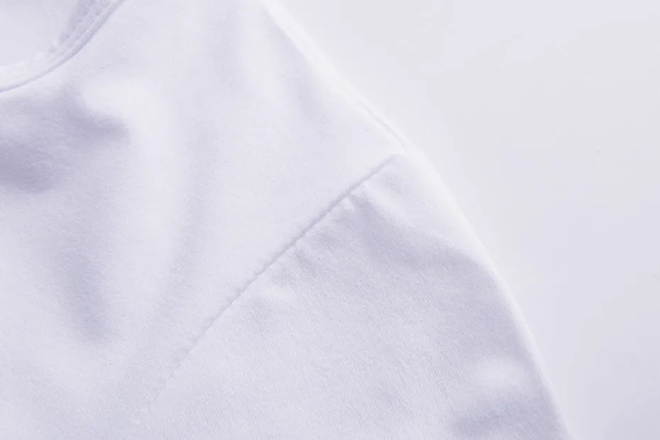 Chealse White Print T Shirt Girl Casual Short Sleeve O Neck Top