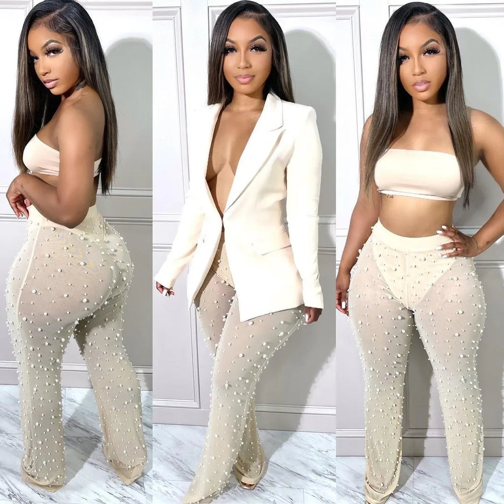 Candy Solid Color Elegant Casual Trendy Two Piece Sets