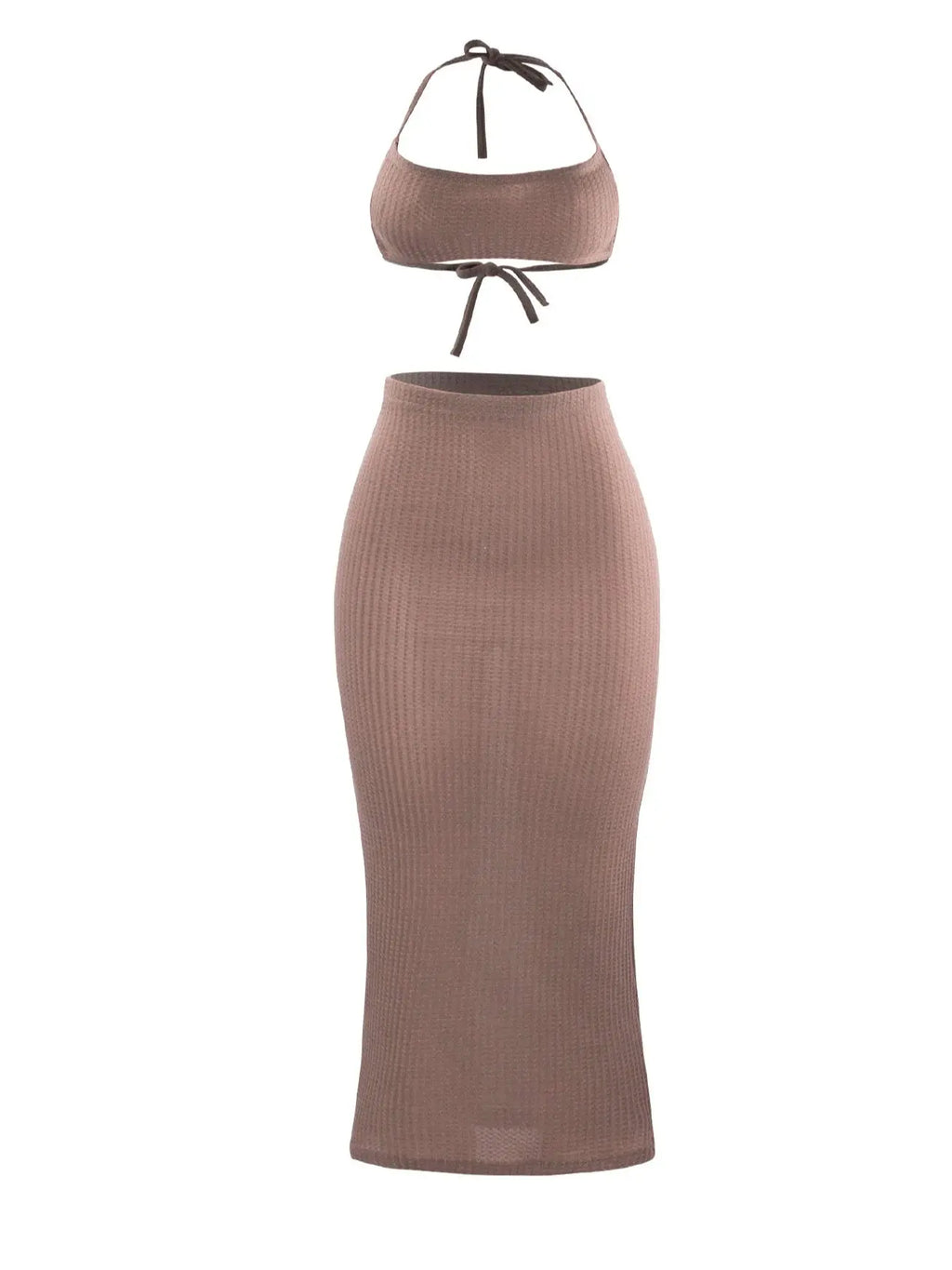 Deborah Sexy Strapless Tube Two Piece Sets