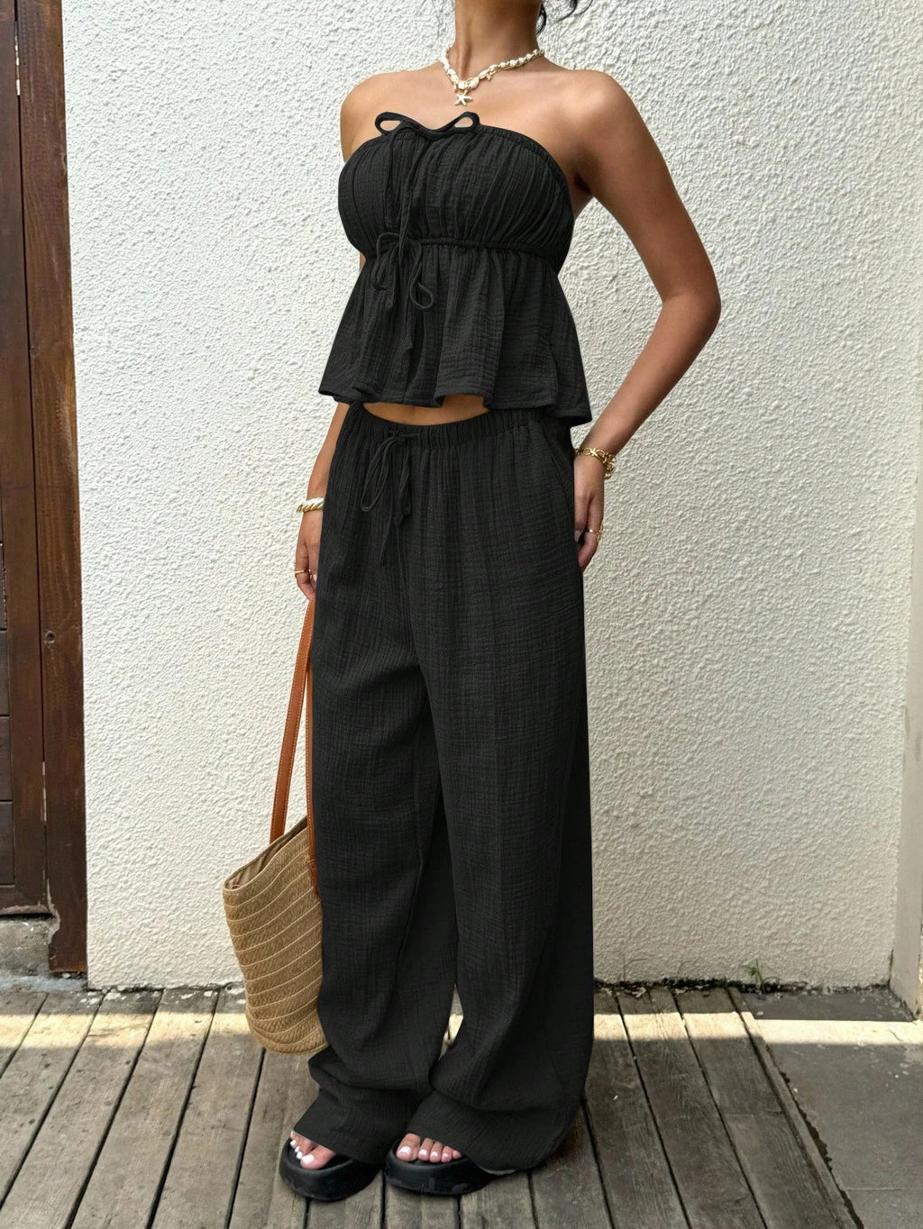 Olivia Outfits New Women's Casual Two-Piece Sets