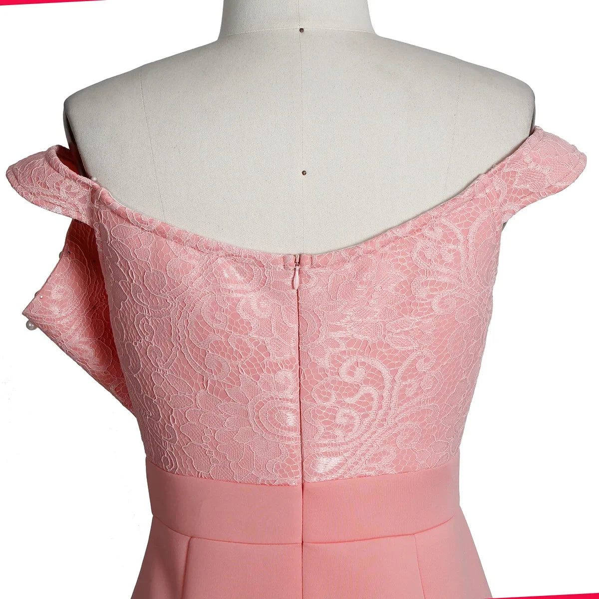 Hamilton Designers Beaded Off Shoulder Mermaid Skinny Floor Length Maxi Dress