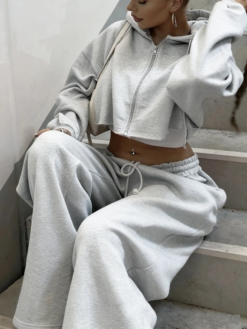 Rebeca Autumn Casual Sport Two Piece Sets