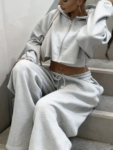 Rebeca Autumn Casual Sport Two Piece Sets