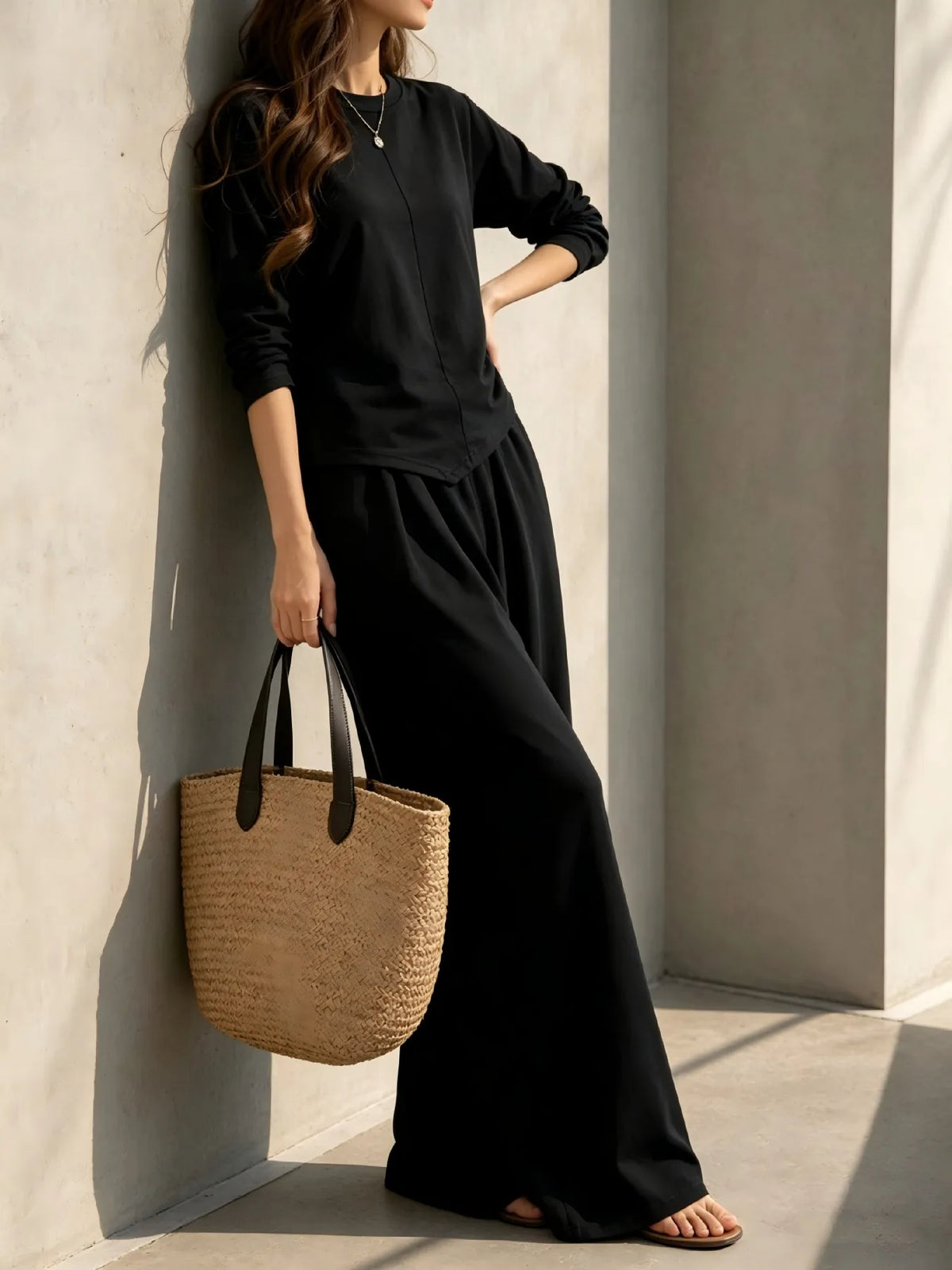 Yahaira Outfit Casual Loose Two Piece Sets
