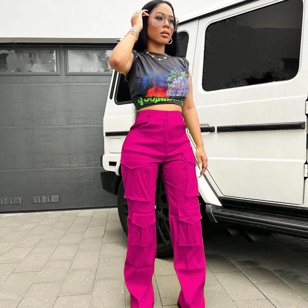 Ananya Women Fashion Style Straight Jogger Pants