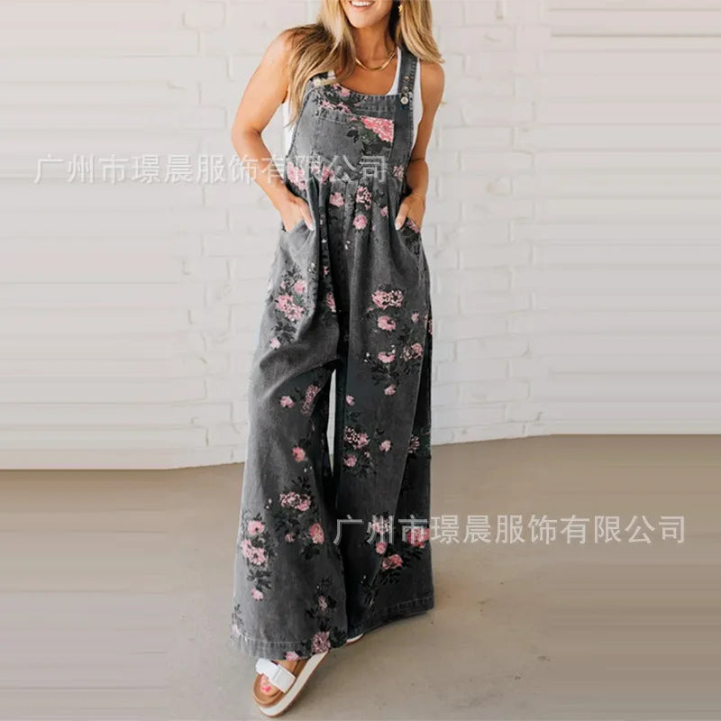 Jumpsuit Dungarees Women's Summe Casual Minimalist Niche Luxurious