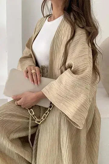 Alicia Women Elegant Solid Loose Two-piece Set