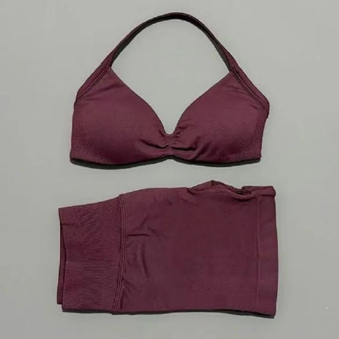 Dylan Sports Strappy Seamless Two Piece Sets