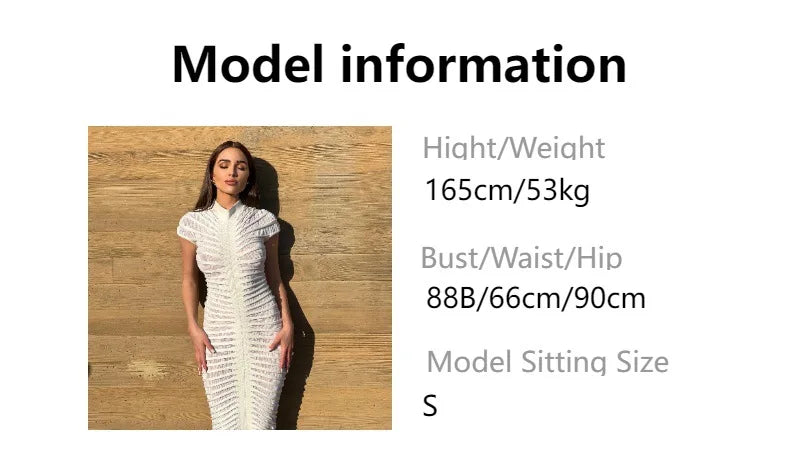 Hondura Slim Fashion Sleeve Bandage Party Elegant Dress