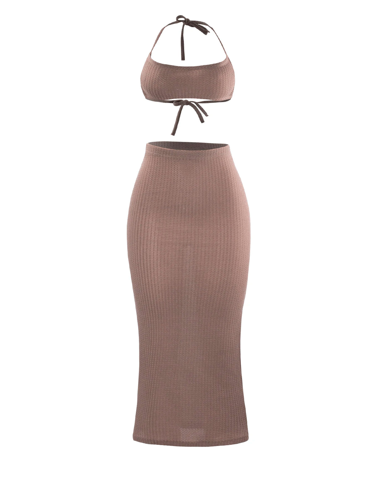 Deborah Sexy Strapless Tube Two Piece Sets