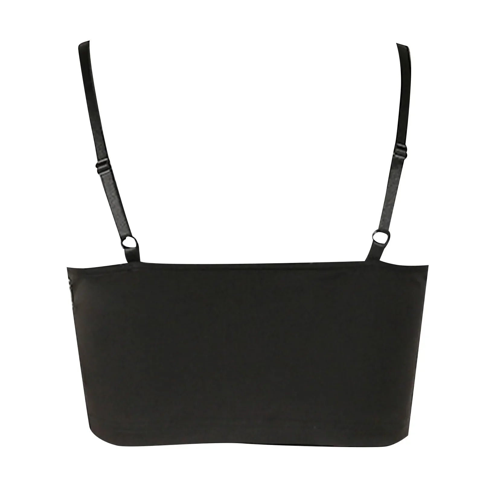 Red Hook Solid Color Splicing Bright Diamond Tassel Wrapped Chest Tops