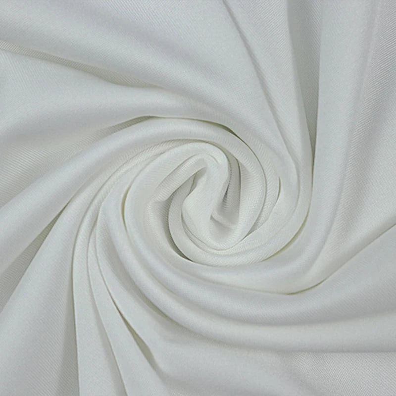 Pound Ridge Solid Diagonal Collar Sleeveless Open Back Bodycon Hollow Dress