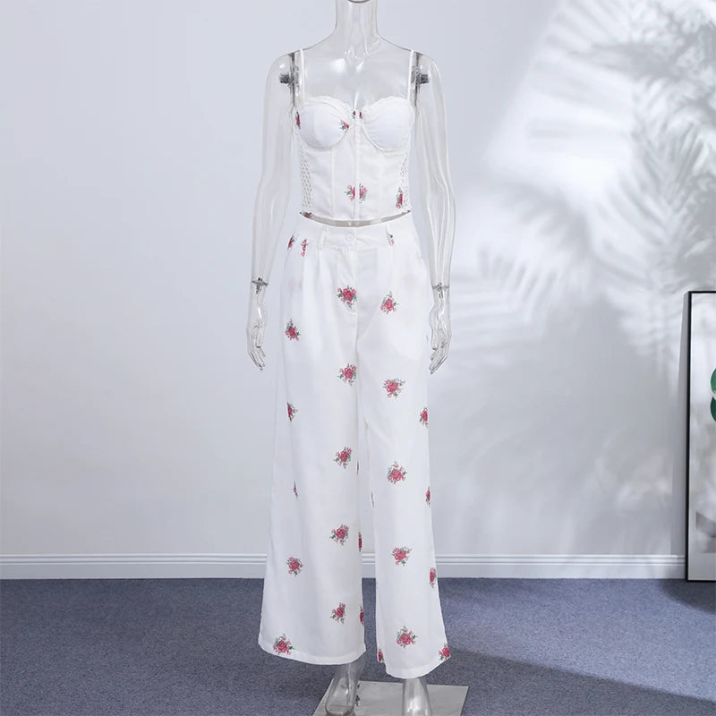 Paola Spring Casual Women Outfit Two Piece Sets