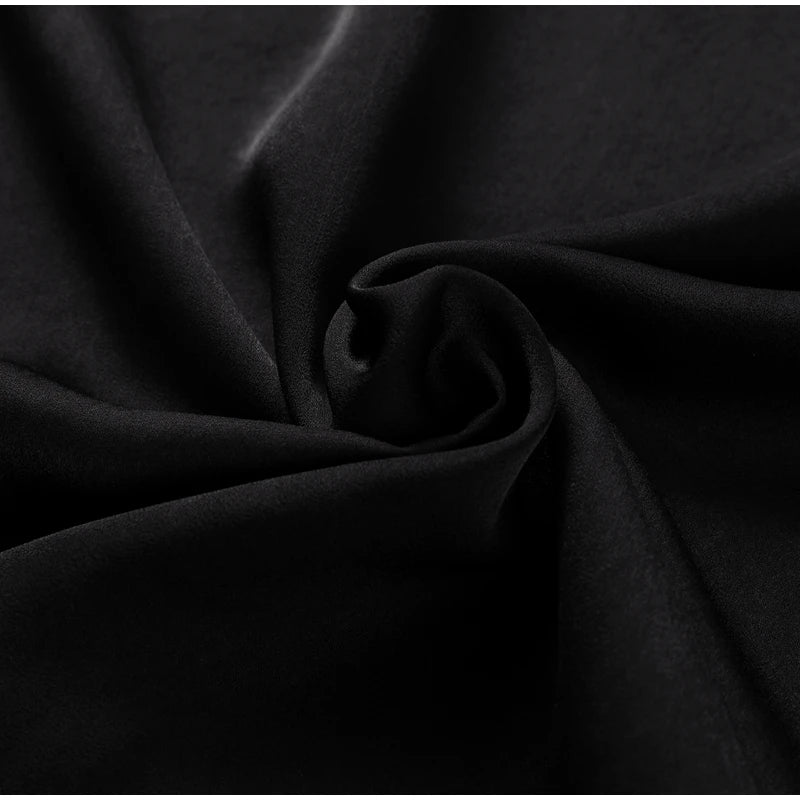 Califon Sexy Satin Ribbon Party Elegant Halter Backless Off Shoulder Sleeveless Maxi Dress