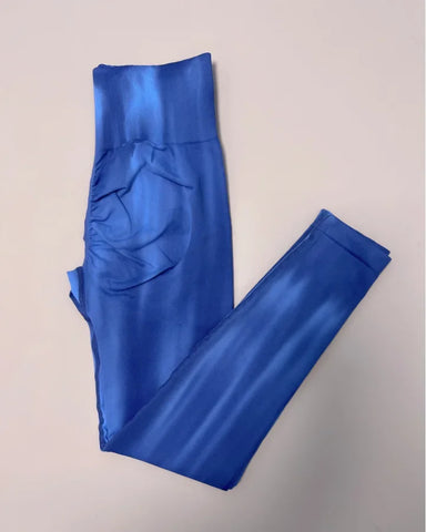 Roselle Tie dye High Waist Legging Push Up Scrunch Gym Sports Yoga Pants