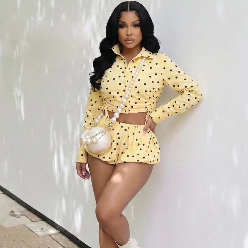 Victoria Tracksuit Sportwear Draswtring Two Piece Sets