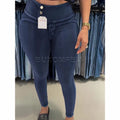Layton High Waisted Blue Trousers Butt Lifting Stretch Jeans Denim Pants