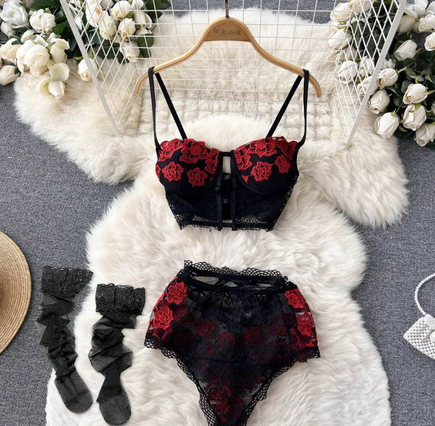 Emily Sleeveless Slim Backless Hallow Two Piece Sets